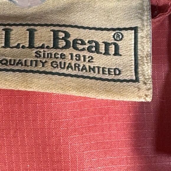 LL Bean Nylon Windbreaker Hooded Jacket - Picture 4 of 6